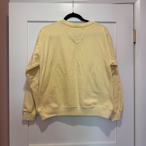 Fisherman’s Daughter aesthetic Boston sweatshirt butter yellow cornflower blue - Picture 5 of 5